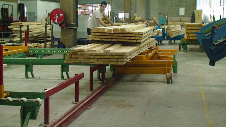 L1056-A CARROUSEL ALIMENTATION DE SCIE ABC sur site - 134