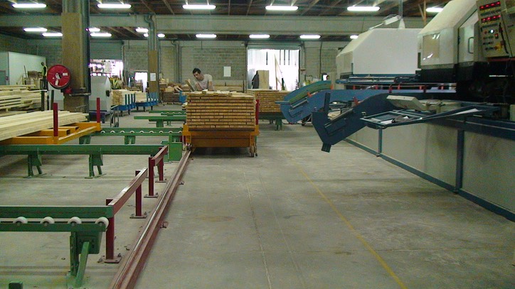 L1056-A CARROUSEL ALIMENTATION DE SCIE ABC sur site - 150