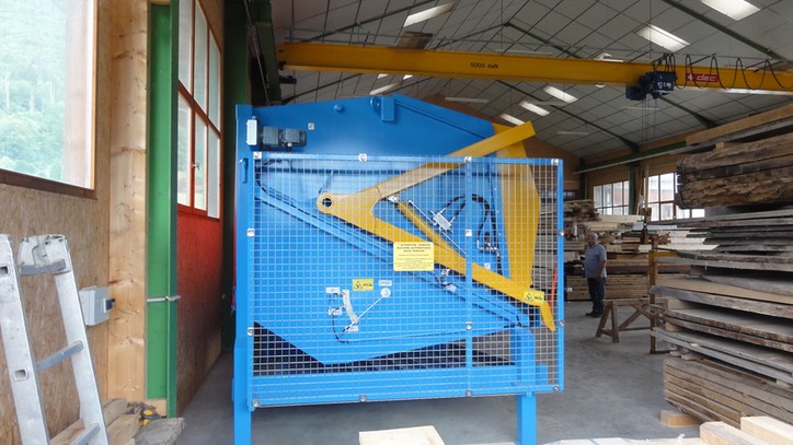 cabine d’aspersion A2C pour le traitement des charges de bois