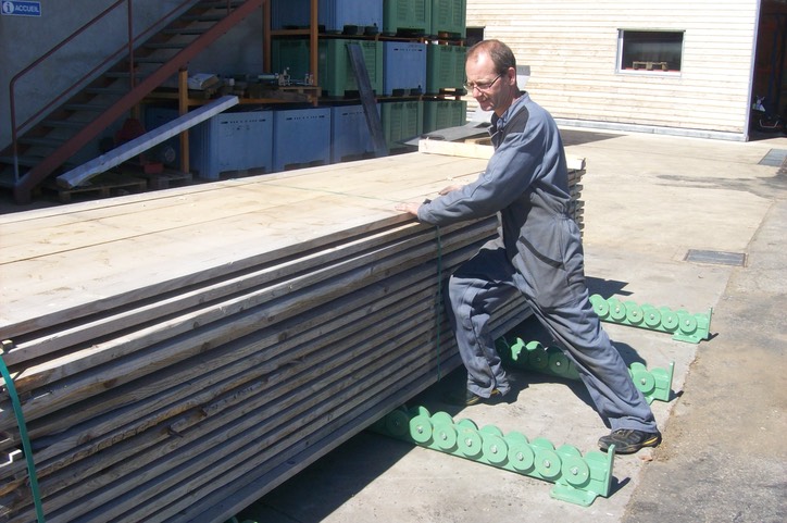 L1068-A TRAINS DE GALETS IMBRIQUÉS SCIERIE DU CENTRE ESBELIN - 20